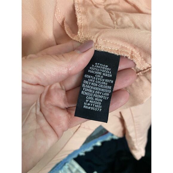 Sanctuary Anthropologie Moto Jacket Size L Blush Pink Zip Casual NWT 2011 - Picture 12 of 13